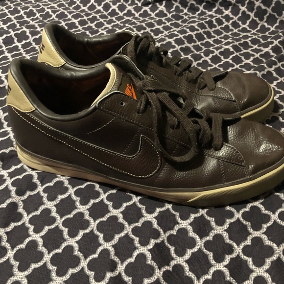 Nike 2010 Classic Sweet Leather 318333-202 Chocolate Brown Sneakers Mens Sz 11.5 - Picture 6 of 16